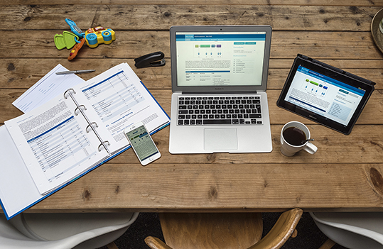 studiemateriaal en omgeving NHA